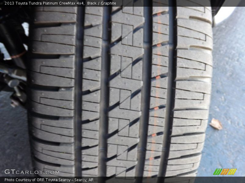 Black / Graphite 2013 Toyota Tundra Platinum CrewMax 4x4