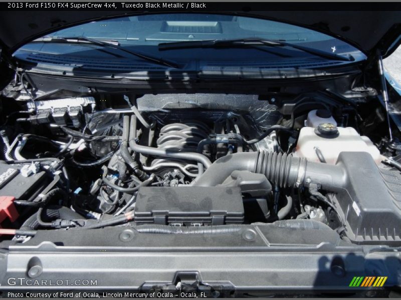 Tuxedo Black Metallic / Black 2013 Ford F150 FX4 SuperCrew 4x4
