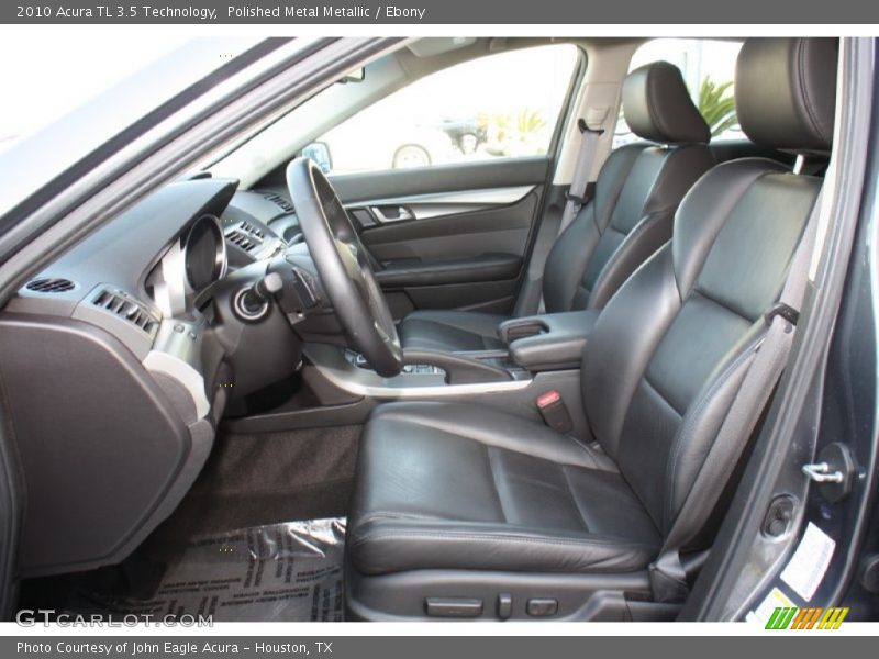 Polished Metal Metallic / Ebony 2010 Acura TL 3.5 Technology