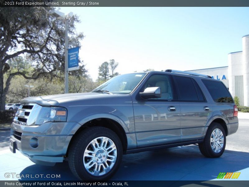 Sterling Gray / Stone 2013 Ford Expedition Limited