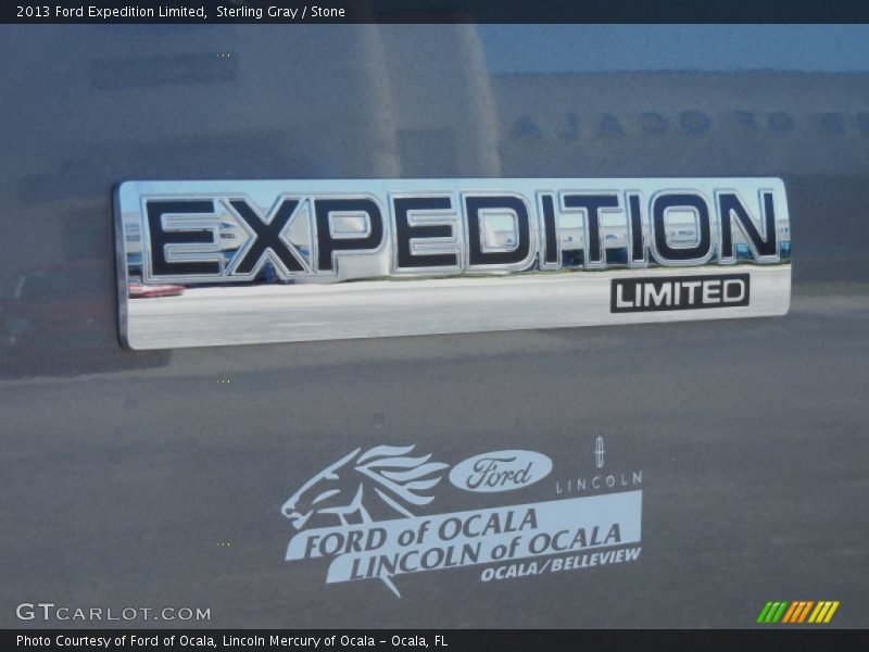 Sterling Gray / Stone 2013 Ford Expedition Limited