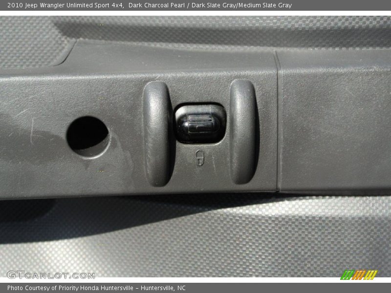 Dark Charcoal Pearl / Dark Slate Gray/Medium Slate Gray 2010 Jeep Wrangler Unlimited Sport 4x4
