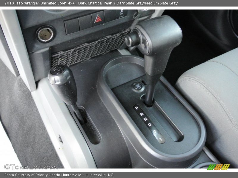 Dark Charcoal Pearl / Dark Slate Gray/Medium Slate Gray 2010 Jeep Wrangler Unlimited Sport 4x4
