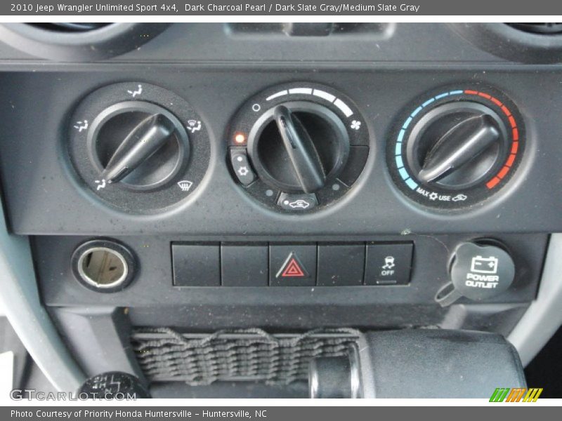 Dark Charcoal Pearl / Dark Slate Gray/Medium Slate Gray 2010 Jeep Wrangler Unlimited Sport 4x4
