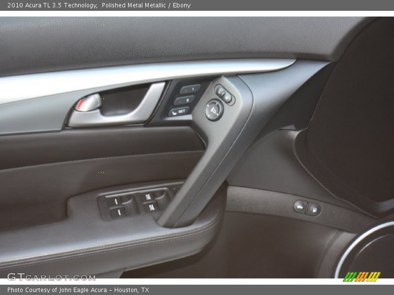 Polished Metal Metallic / Ebony 2010 Acura TL 3.5 Technology