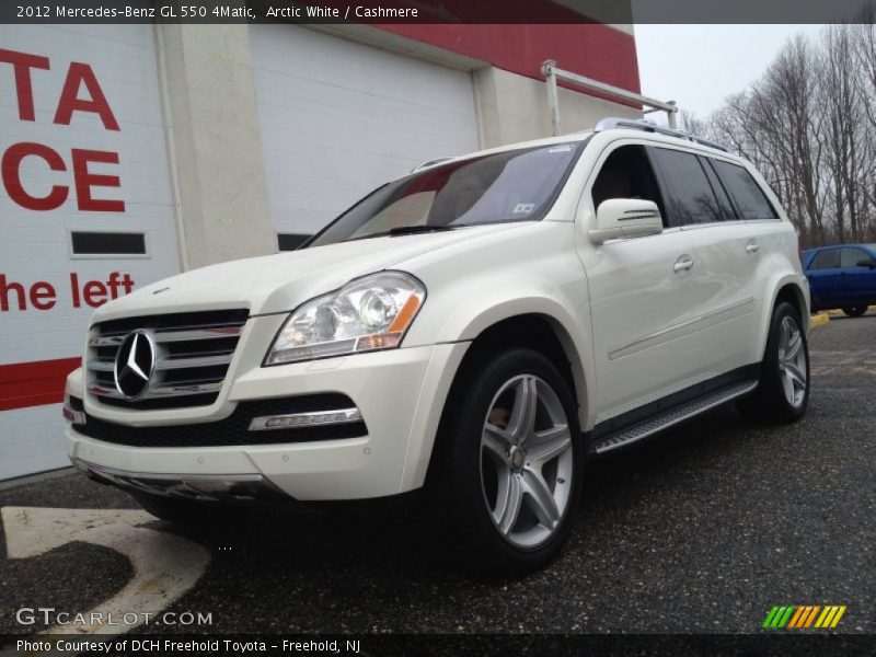 Arctic White / Cashmere 2012 Mercedes-Benz GL 550 4Matic
