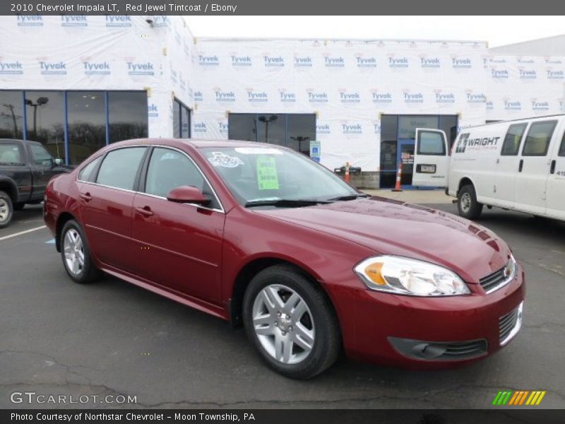 Front 3/4 View of 2010 Impala LT