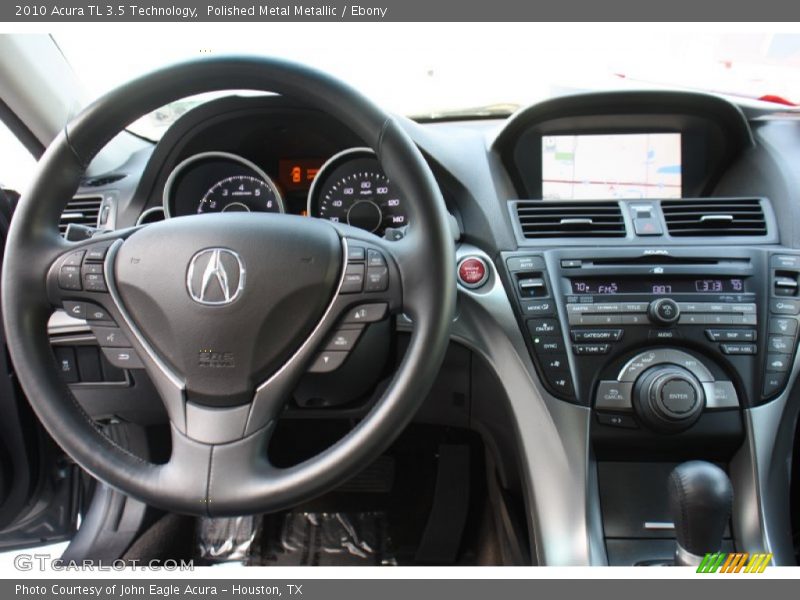 Polished Metal Metallic / Ebony 2010 Acura TL 3.5 Technology