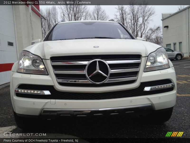 Arctic White / Cashmere 2012 Mercedes-Benz GL 550 4Matic