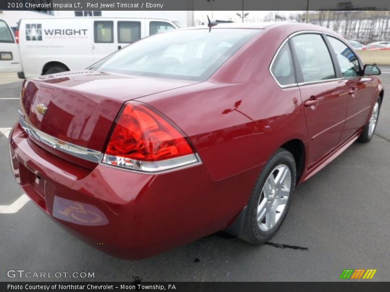 Red Jewel Tintcoat / Ebony 2010 Chevrolet Impala LT