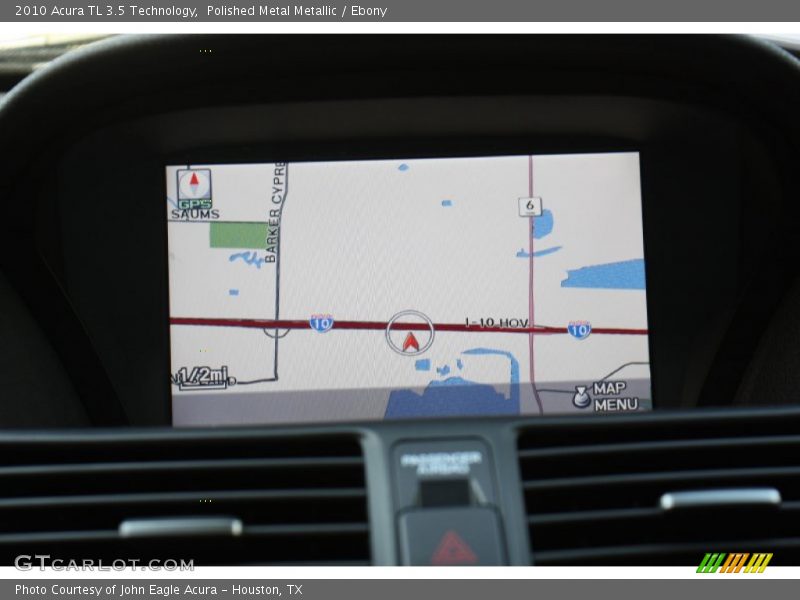 Polished Metal Metallic / Ebony 2010 Acura TL 3.5 Technology