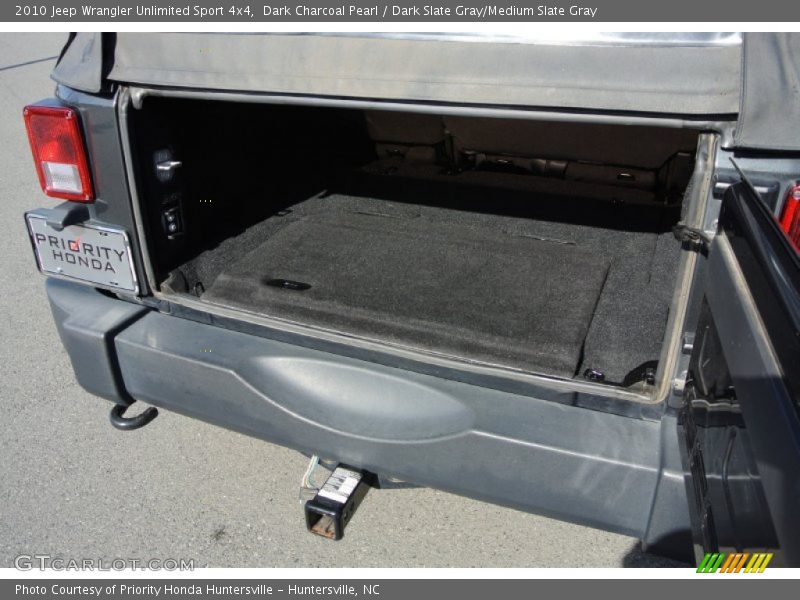 Dark Charcoal Pearl / Dark Slate Gray/Medium Slate Gray 2010 Jeep Wrangler Unlimited Sport 4x4