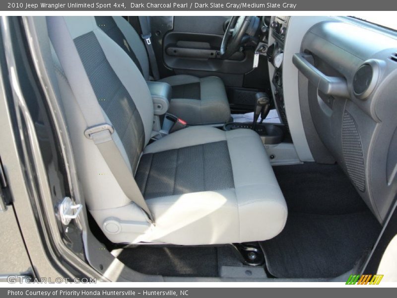 Dark Charcoal Pearl / Dark Slate Gray/Medium Slate Gray 2010 Jeep Wrangler Unlimited Sport 4x4