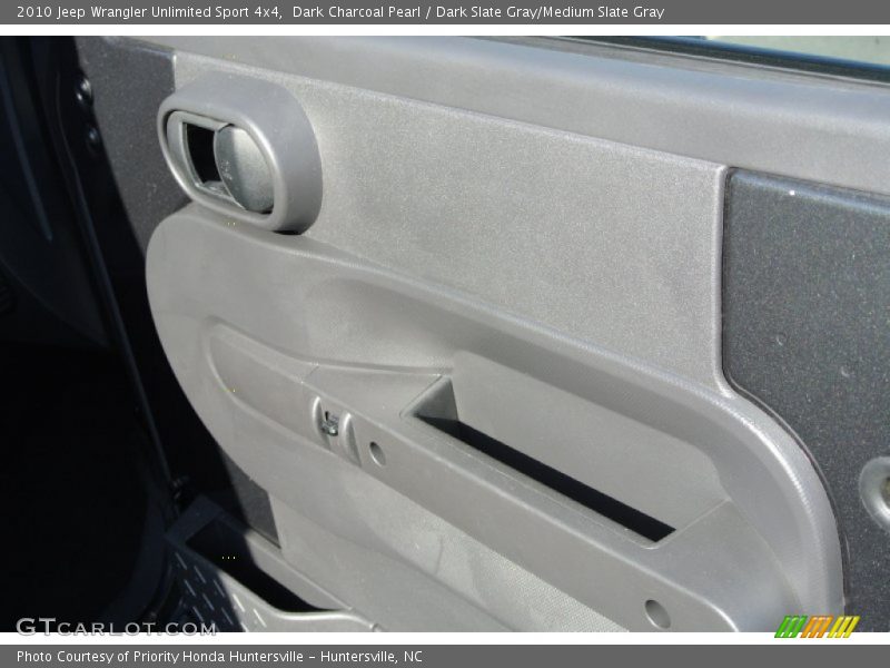 Dark Charcoal Pearl / Dark Slate Gray/Medium Slate Gray 2010 Jeep Wrangler Unlimited Sport 4x4