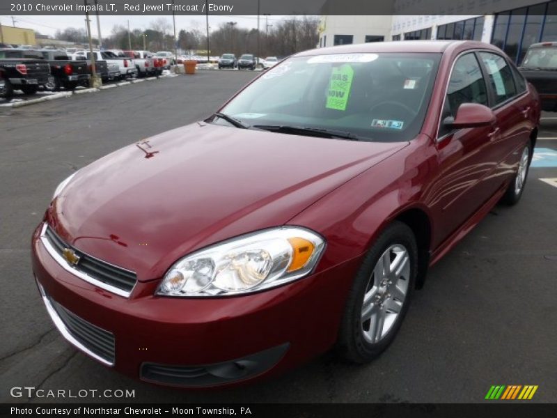 Red Jewel Tintcoat / Ebony 2010 Chevrolet Impala LT