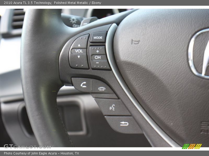 Polished Metal Metallic / Ebony 2010 Acura TL 3.5 Technology