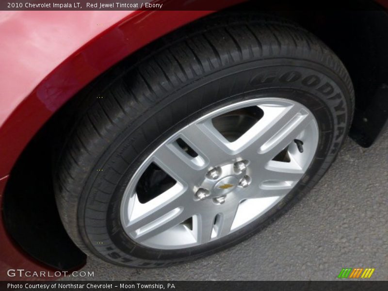 Red Jewel Tintcoat / Ebony 2010 Chevrolet Impala LT