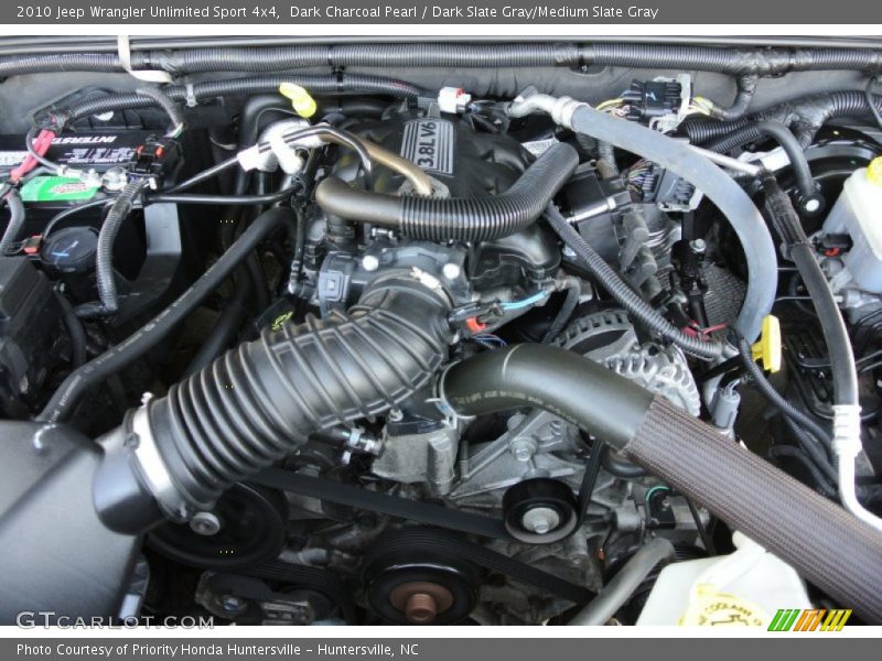 Dark Charcoal Pearl / Dark Slate Gray/Medium Slate Gray 2010 Jeep Wrangler Unlimited Sport 4x4