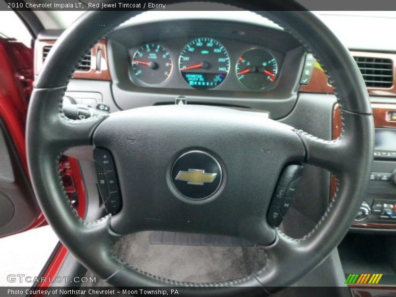 Red Jewel Tintcoat / Ebony 2010 Chevrolet Impala LT