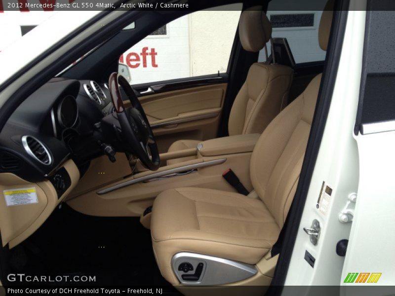 Arctic White / Cashmere 2012 Mercedes-Benz GL 550 4Matic