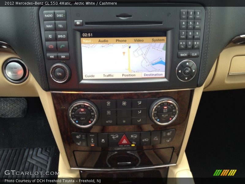 Arctic White / Cashmere 2012 Mercedes-Benz GL 550 4Matic