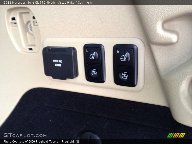Arctic White / Cashmere 2012 Mercedes-Benz GL 550 4Matic