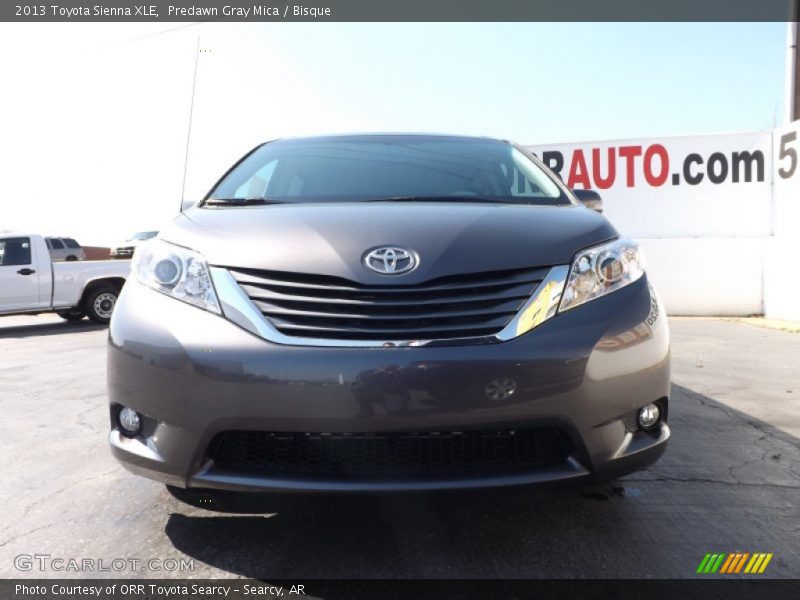 Predawn Gray Mica / Bisque 2013 Toyota Sienna XLE