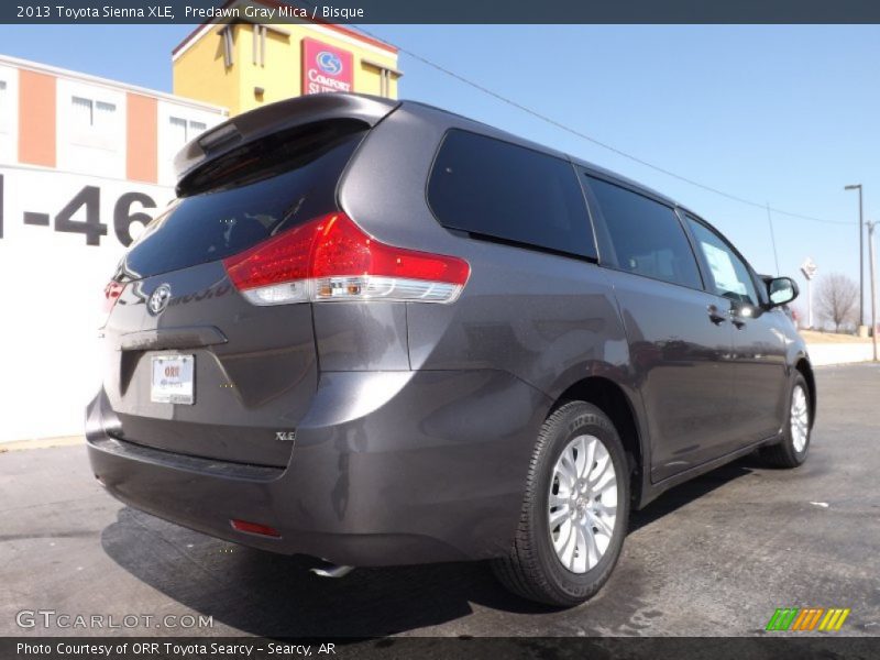 Predawn Gray Mica / Bisque 2013 Toyota Sienna XLE