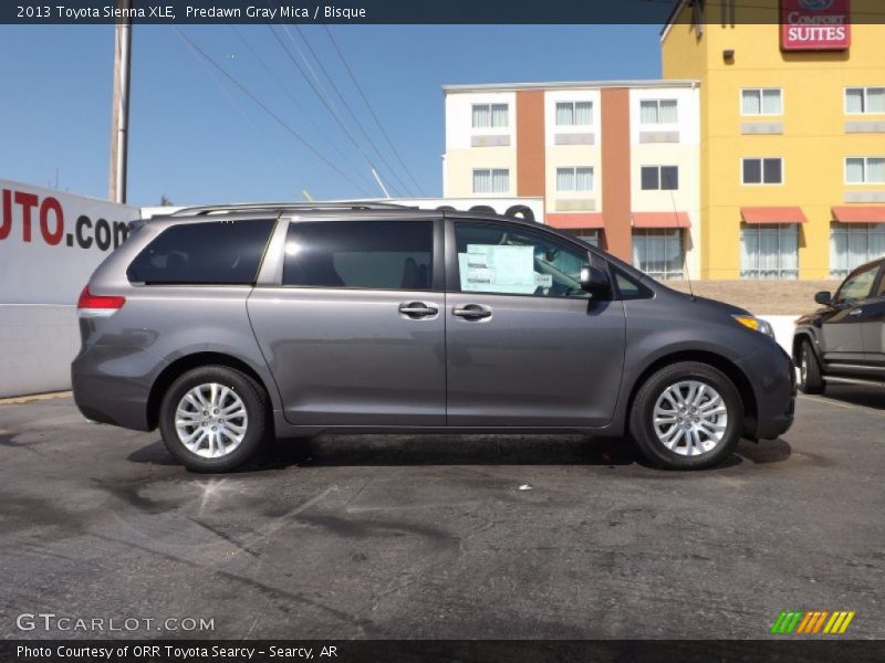Predawn Gray Mica / Bisque 2013 Toyota Sienna XLE