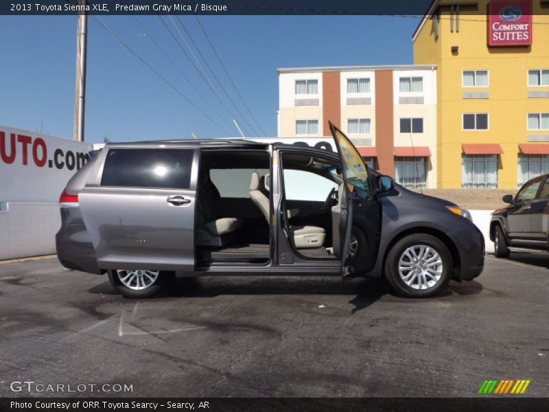 Predawn Gray Mica / Bisque 2013 Toyota Sienna XLE