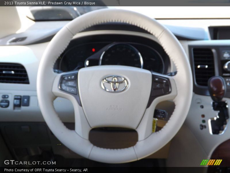 Predawn Gray Mica / Bisque 2013 Toyota Sienna XLE