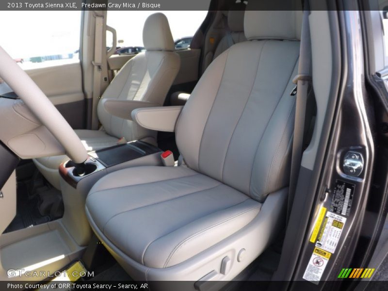 Predawn Gray Mica / Bisque 2013 Toyota Sienna XLE