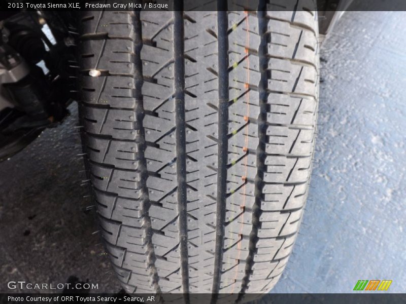 Predawn Gray Mica / Bisque 2013 Toyota Sienna XLE