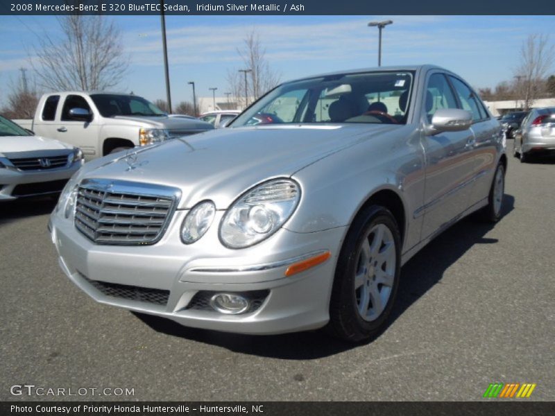 Iridium Silver Metallic / Ash 2008 Mercedes-Benz E 320 BlueTEC Sedan