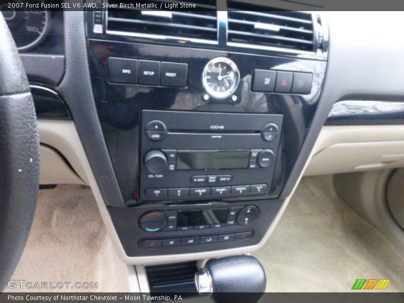 Silver Birch Metallic / Light Stone 2007 Ford Fusion SEL V6 AWD
