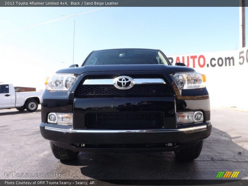 Black / Sand Beige Leather 2013 Toyota 4Runner Limited 4x4