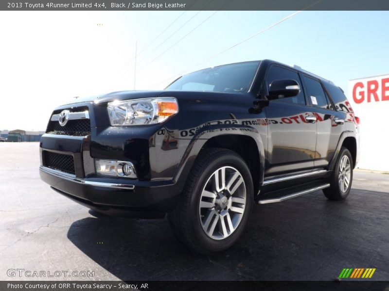 Black / Sand Beige Leather 2013 Toyota 4Runner Limited 4x4