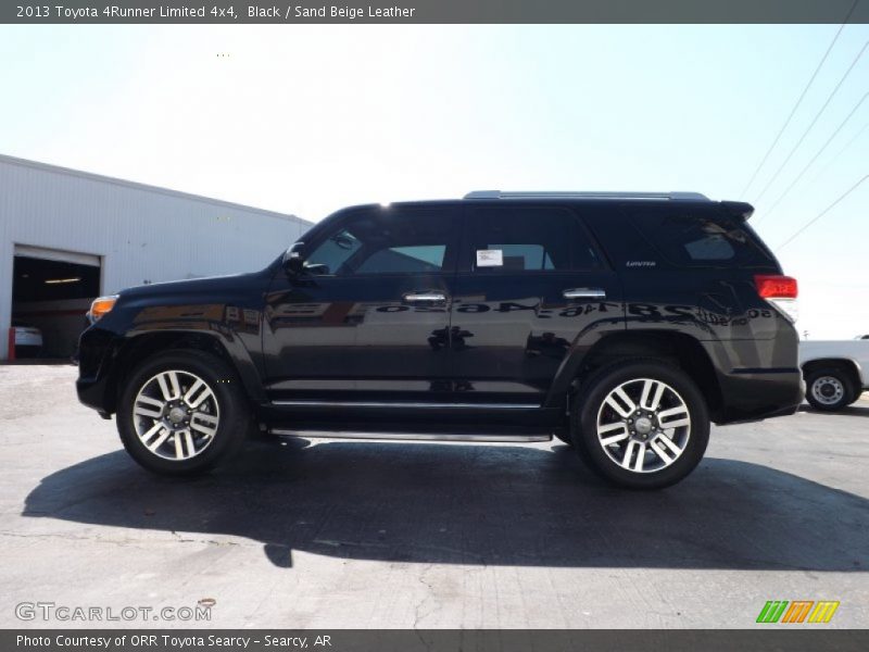 Black / Sand Beige Leather 2013 Toyota 4Runner Limited 4x4