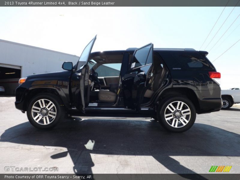 Black / Sand Beige Leather 2013 Toyota 4Runner Limited 4x4
