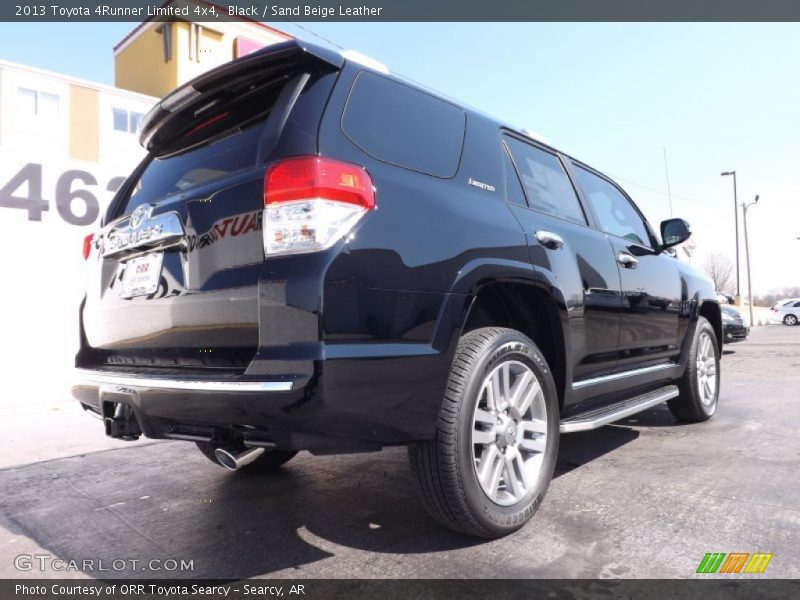 Black / Sand Beige Leather 2013 Toyota 4Runner Limited 4x4