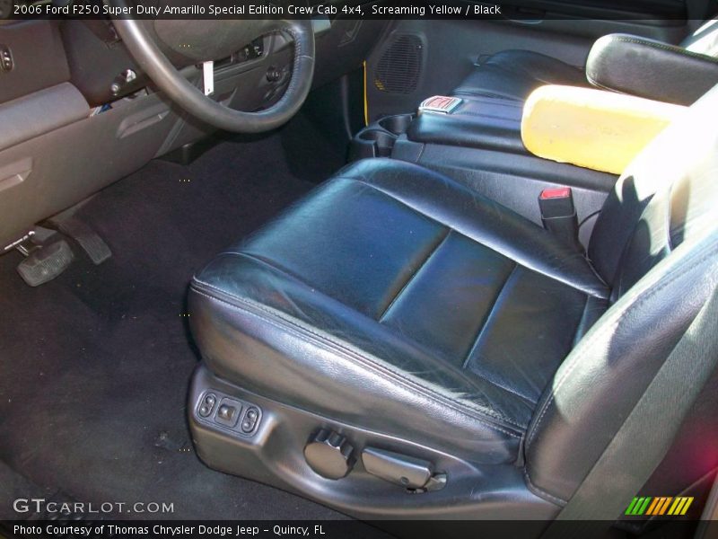 Screaming Yellow / Black 2006 Ford F250 Super Duty Amarillo Special Edition Crew Cab 4x4