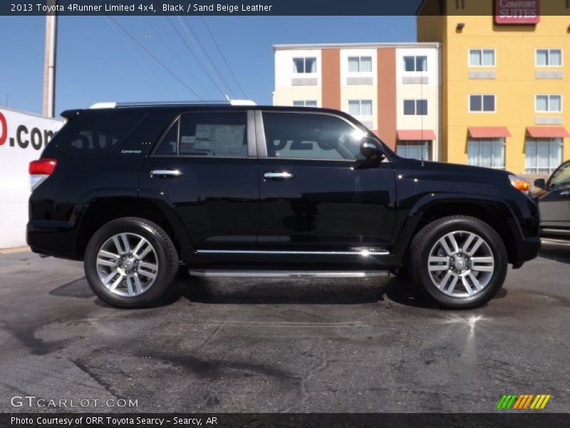 Black / Sand Beige Leather 2013 Toyota 4Runner Limited 4x4