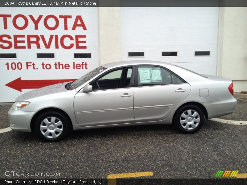 Lunar Mist Metallic / Stone 2004 Toyota Camry LE