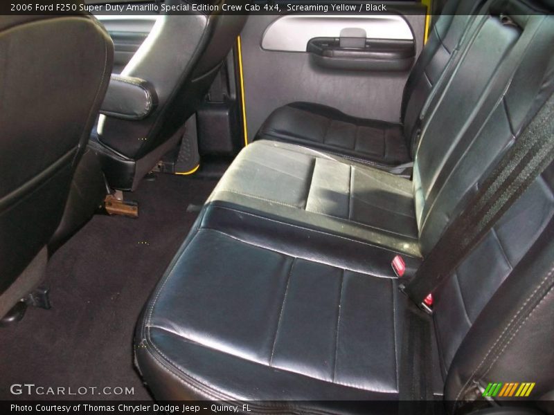 Screaming Yellow / Black 2006 Ford F250 Super Duty Amarillo Special Edition Crew Cab 4x4
