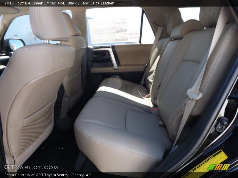 Black / Sand Beige Leather 2013 Toyota 4Runner Limited 4x4