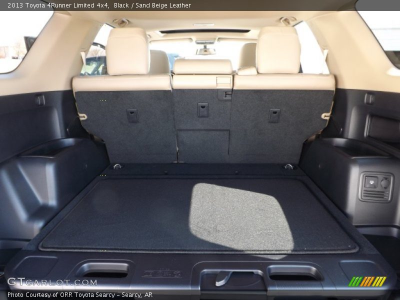 Black / Sand Beige Leather 2013 Toyota 4Runner Limited 4x4