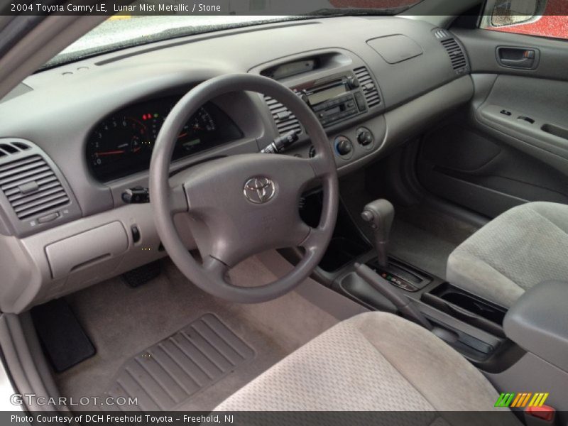 Lunar Mist Metallic / Stone 2004 Toyota Camry LE