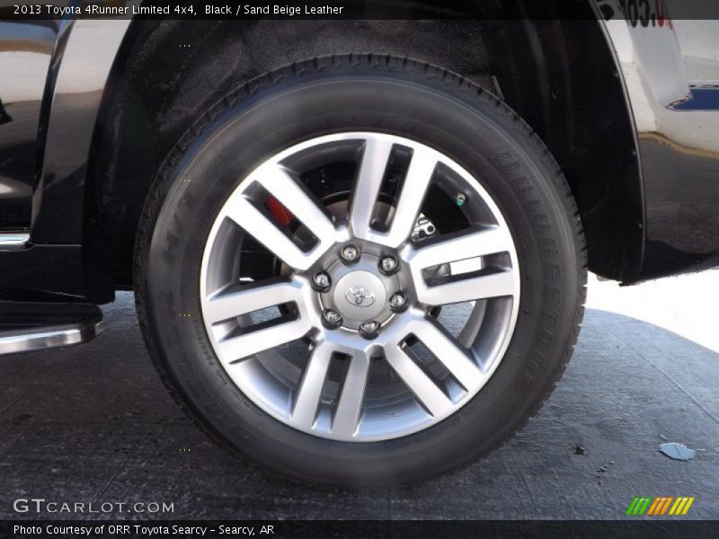 Black / Sand Beige Leather 2013 Toyota 4Runner Limited 4x4