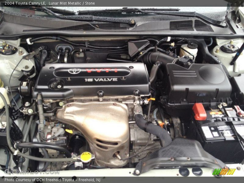 Lunar Mist Metallic / Stone 2004 Toyota Camry LE