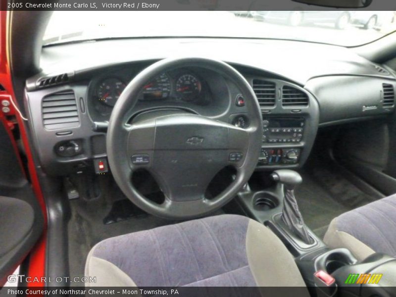  2005 Monte Carlo LS Ebony Interior